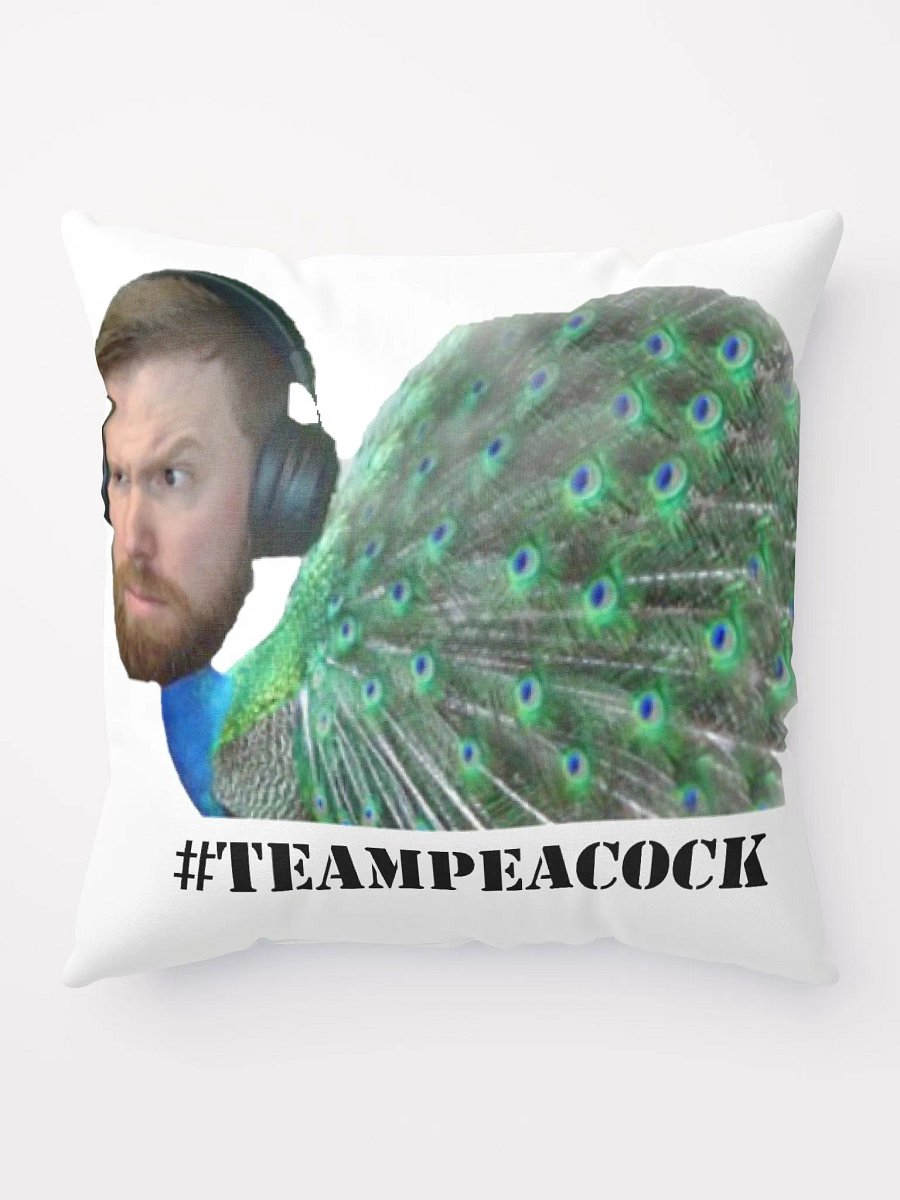 #TeamPeacock Pillow product image (5)