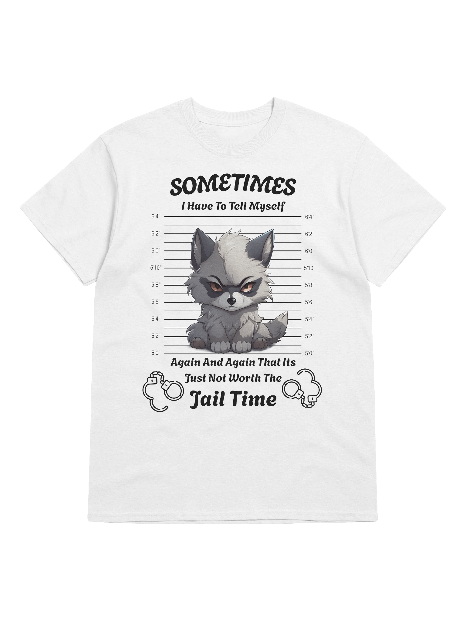 Jail Time Shirt-White product image (3)
