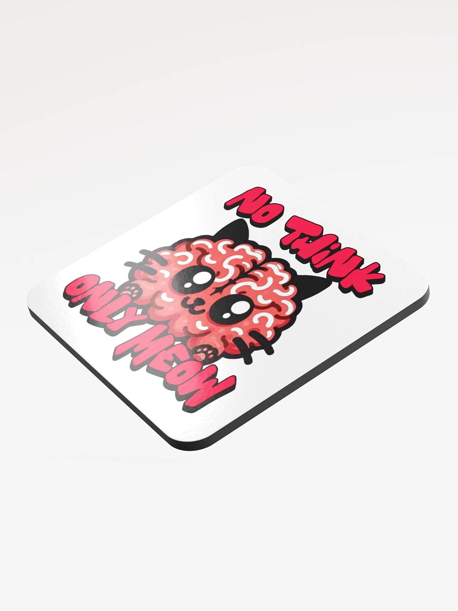 No think only meow coaster product image (3)