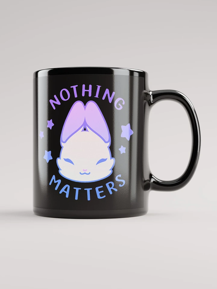 nothing matters ⟡ mug [black] product image (1)