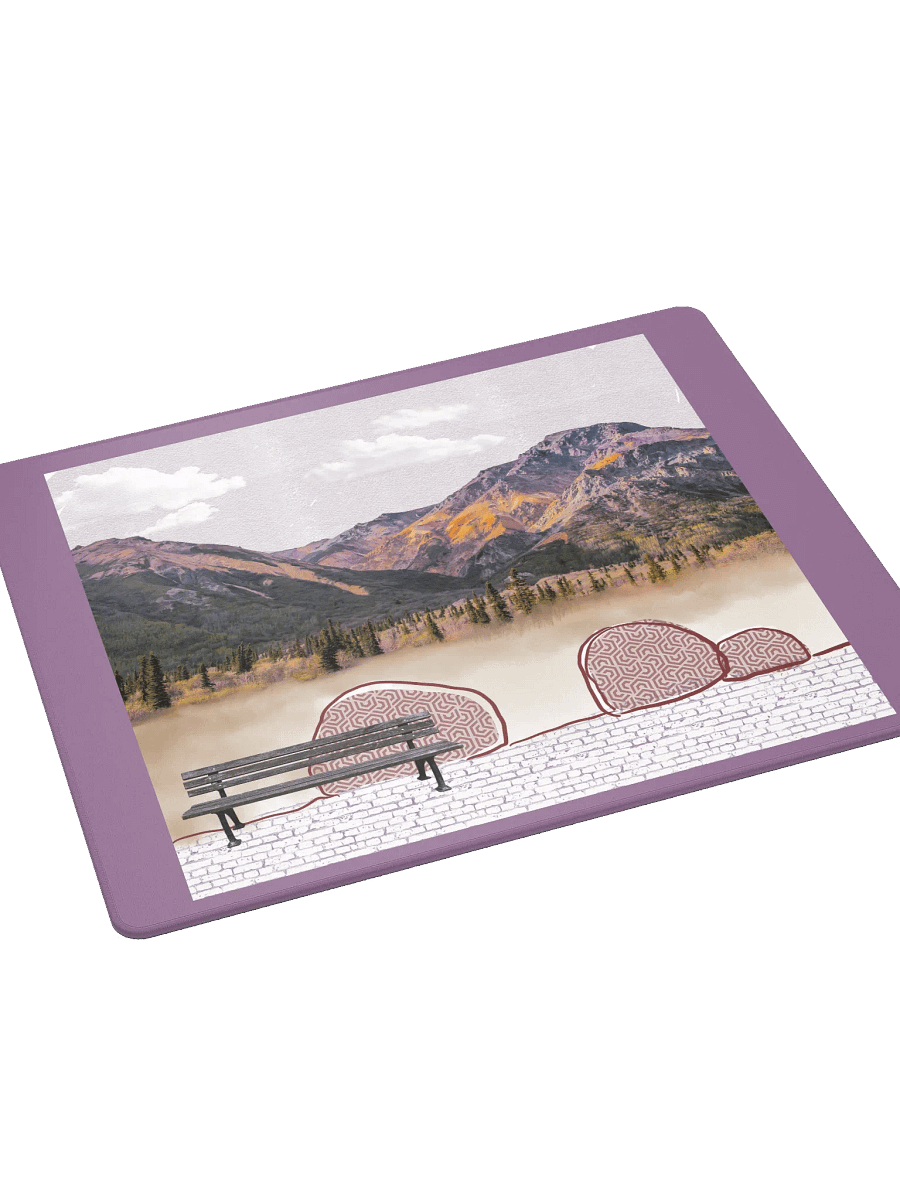 Purple Mountains Gaming Mouse Pad product image (4)