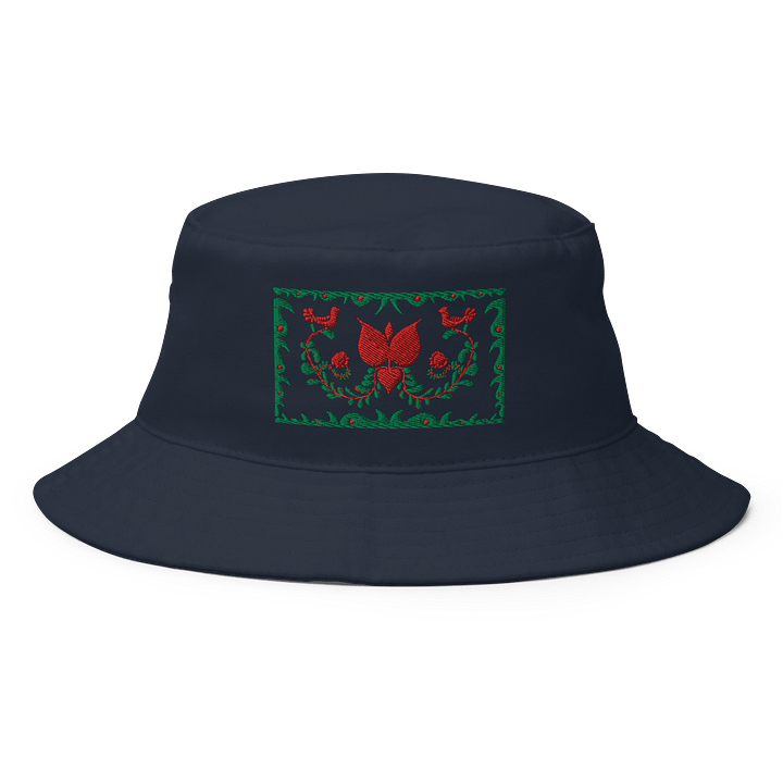 Hungarian Folk Art Floral Bucket Hat product image (1)