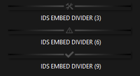 Fading Away Embed Divider Bars product image (2)