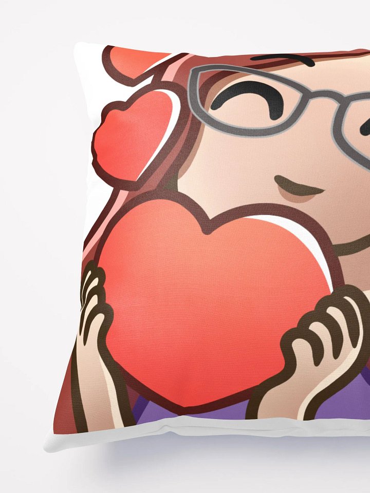 Heart emote pillow product image (2)