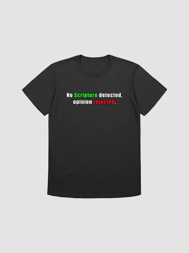 No Scripture Detected Tee product image (4)
