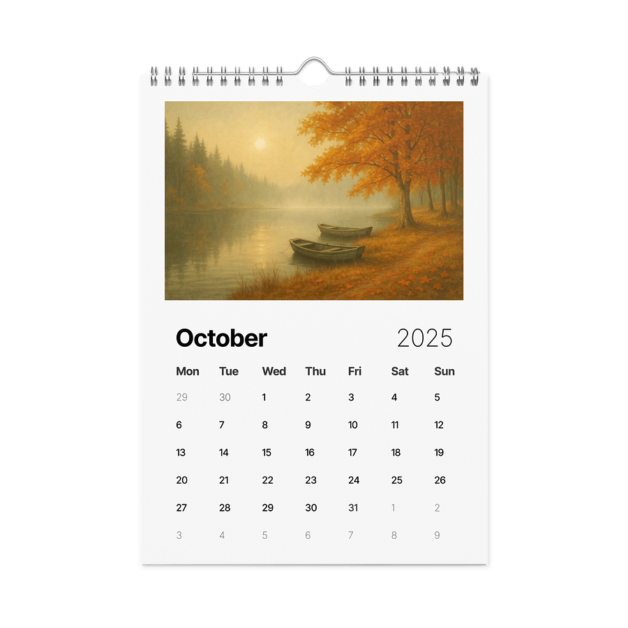2025 Customizable Wall Calendar product image (12)