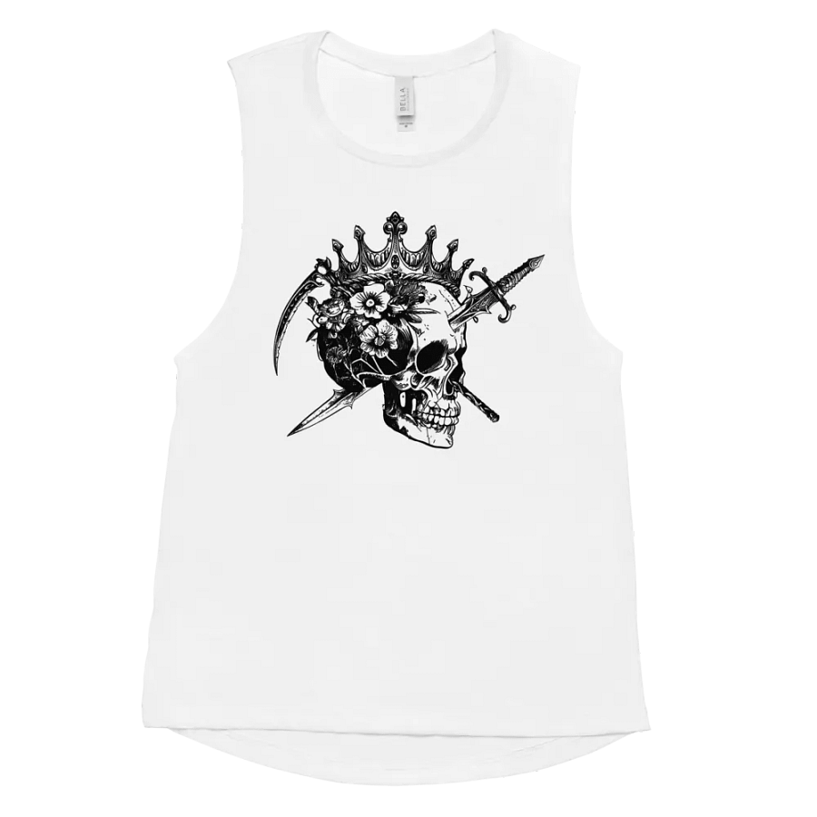 Four Horsemen Logo Bella+Canvas Women's Flowy Muscle Tank product image (56)