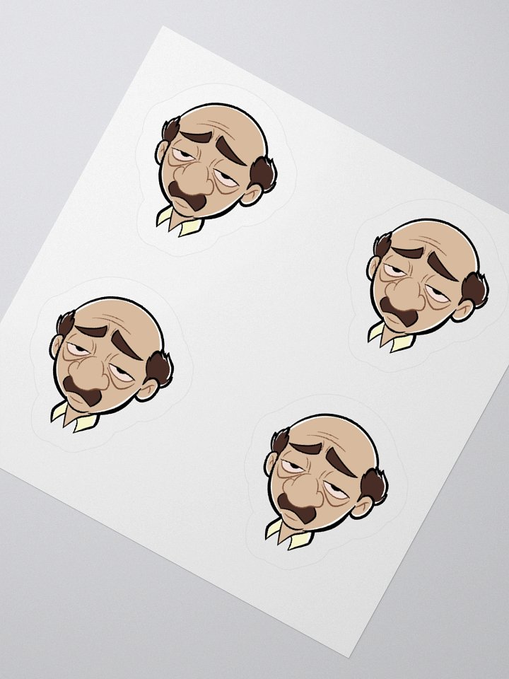 🧃 Harut Face Sticker Sheet (3x3") product image (2)