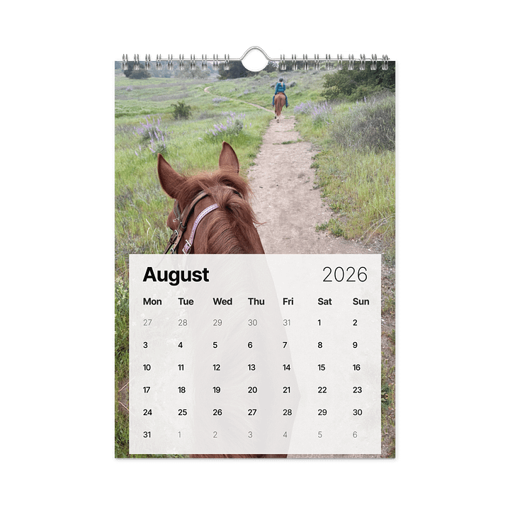 2026 Souls of Sorrels Wall Calendar product image (2)