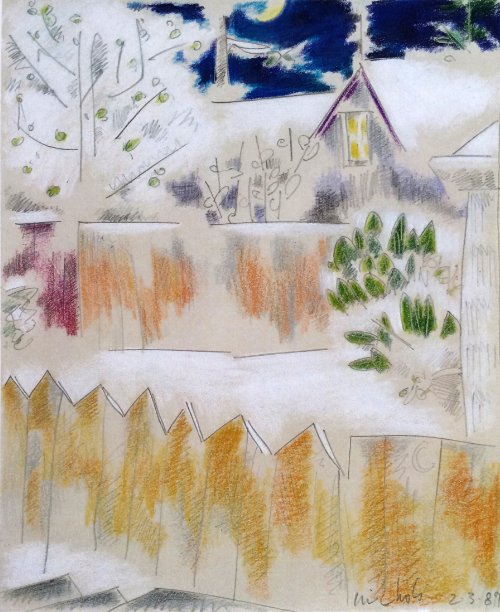 Snowy Fences Holiday Card product image (1)