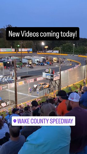 Another Friday night at Wake County Speedway!