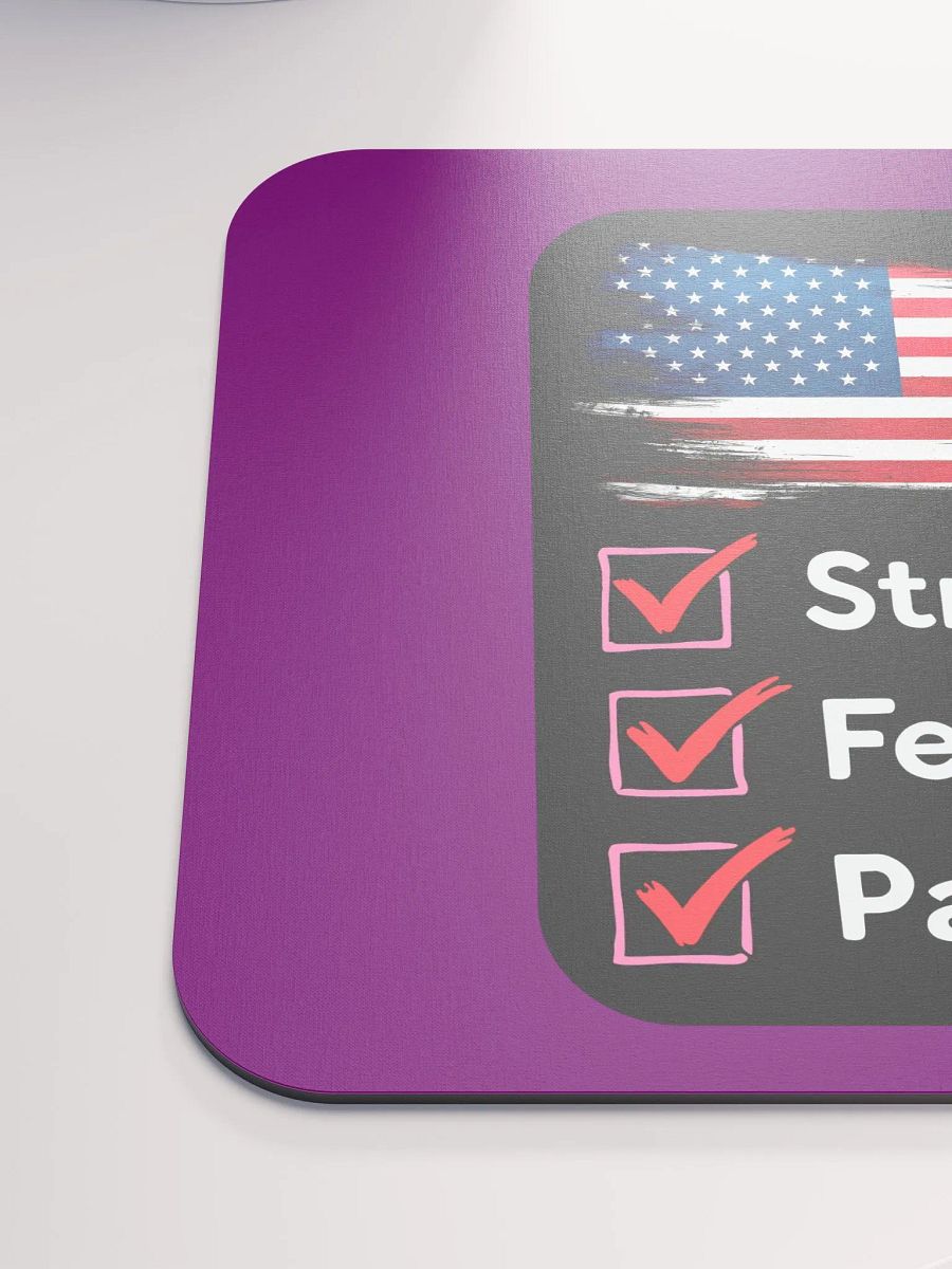 Mouse Pad: Female Checklist product image (6)