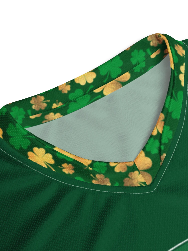 Irish ☘️ All-Over Print Recycled Unisex Sports Jersey product image (6)