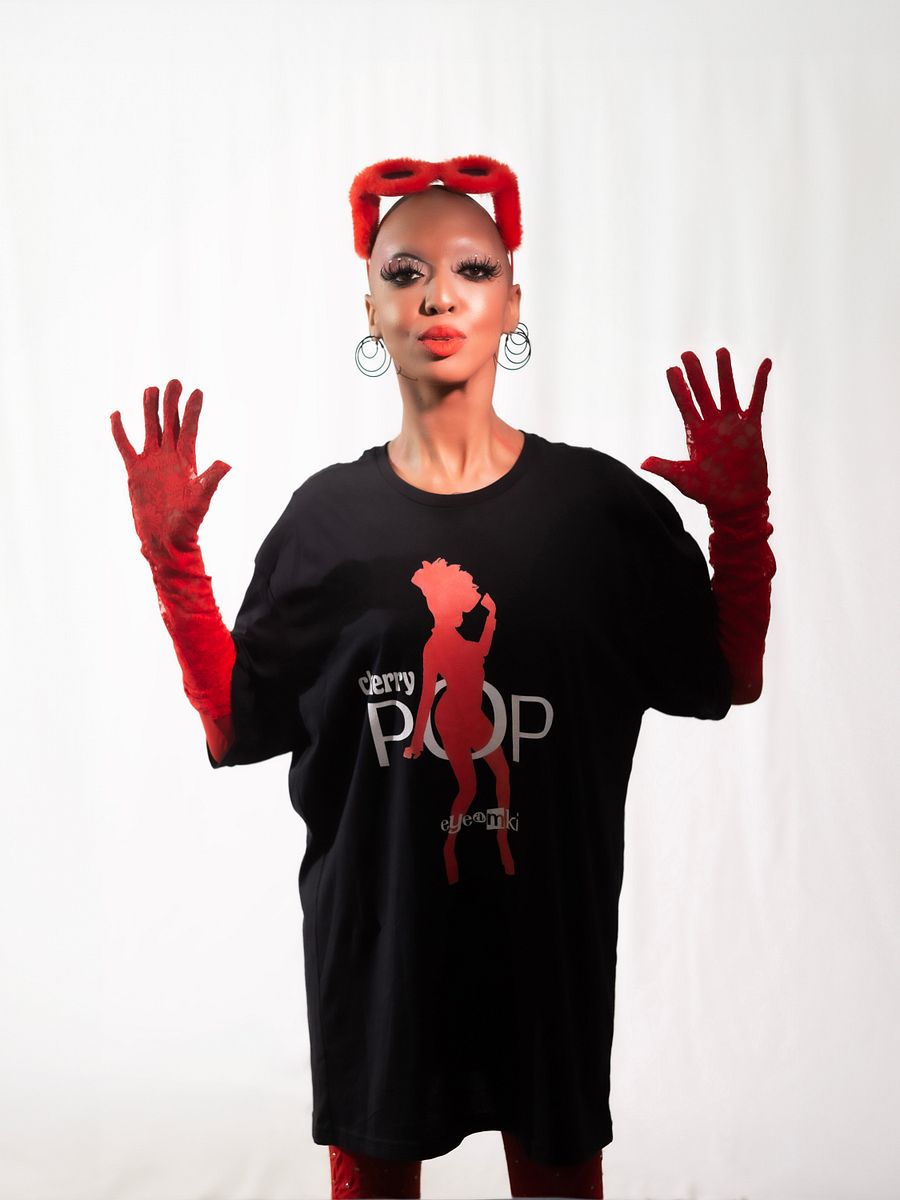 CHERRY POP Black Tee product image (2)