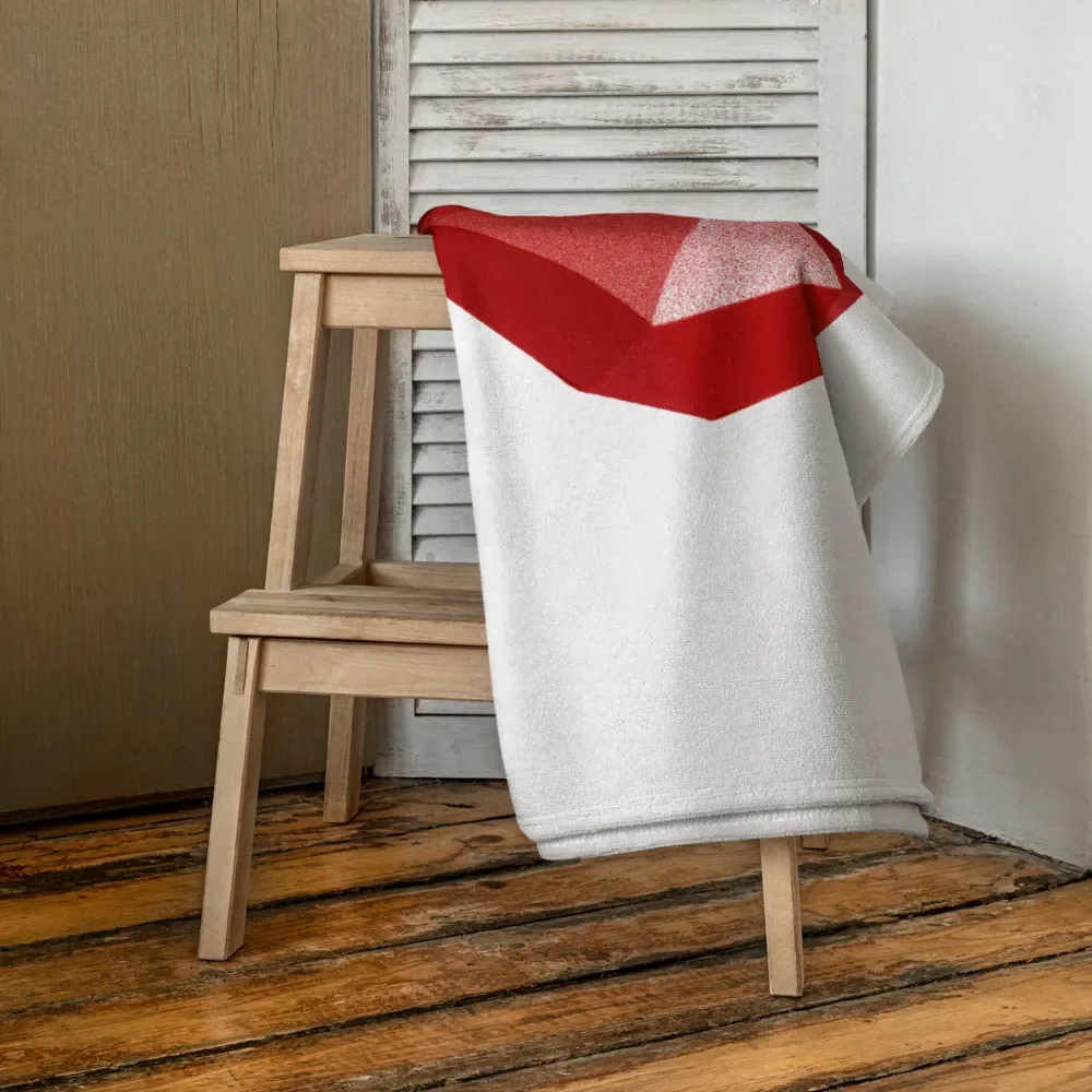 Geometric Love Heart Towel product image (4)