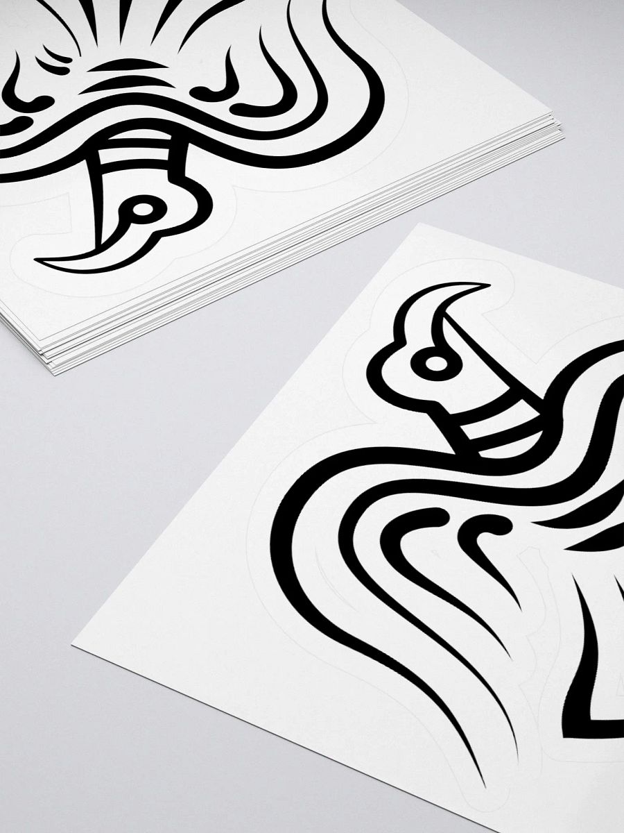 Viking Raven Sticker product image (12)