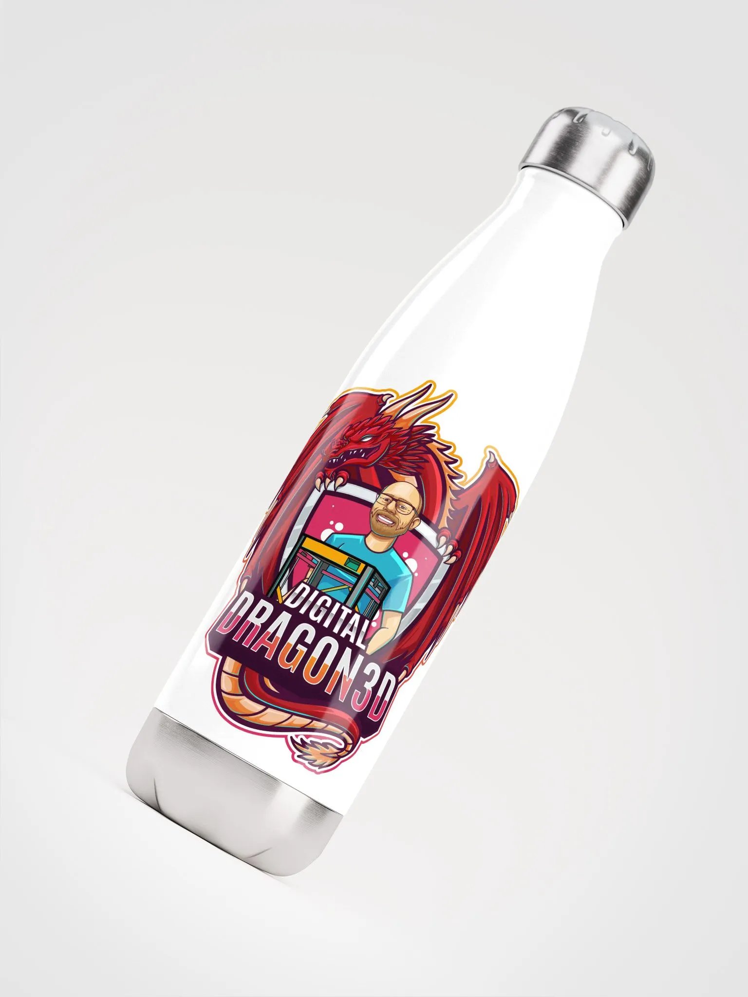 Digital Dragon 3D Water Bottle product image (4)