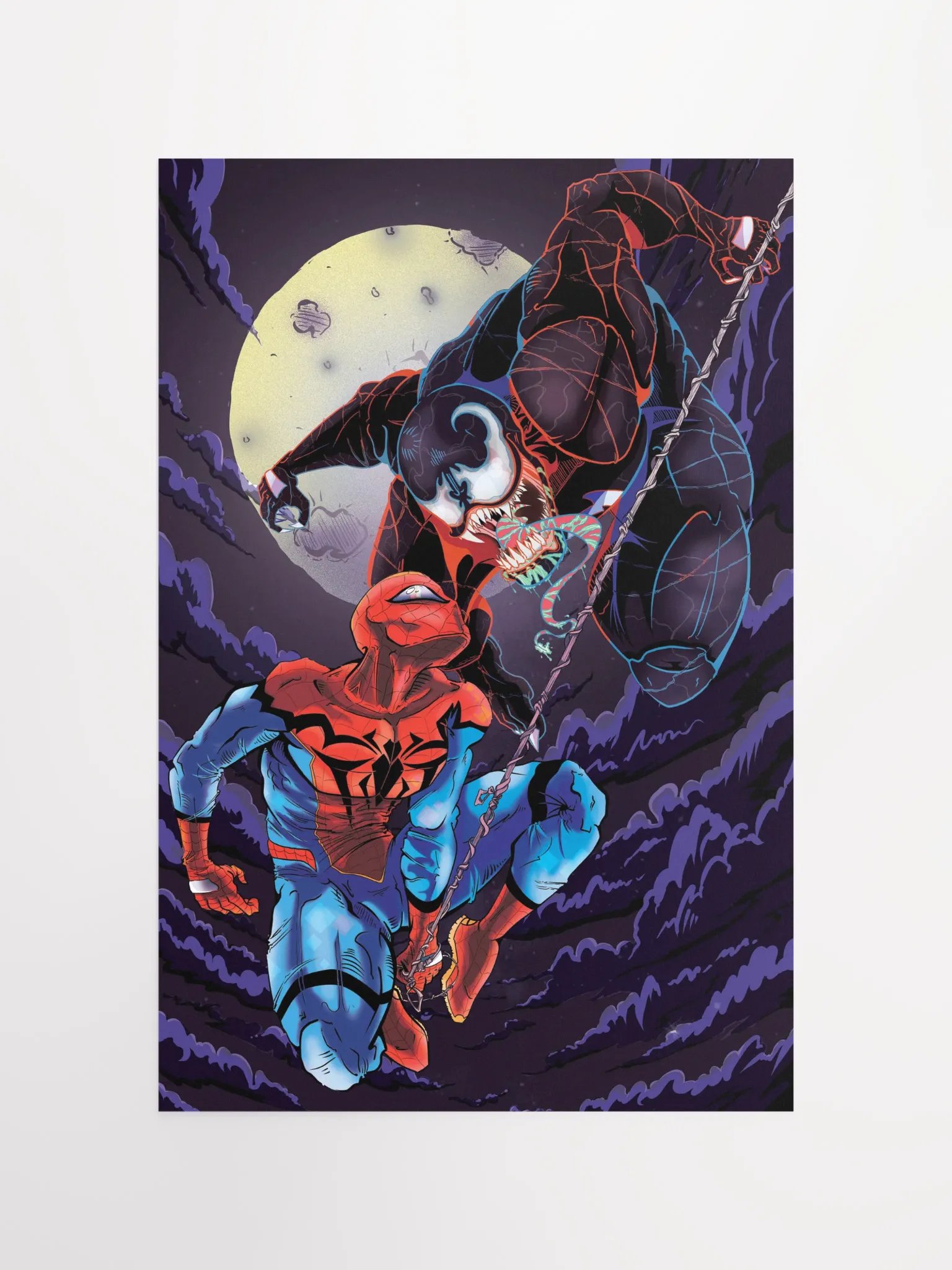 Spider-Man Vs Venom Print product image (4)