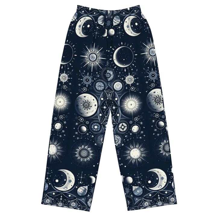All-Over Print Unisex Wide-Leg Pants product image (2)