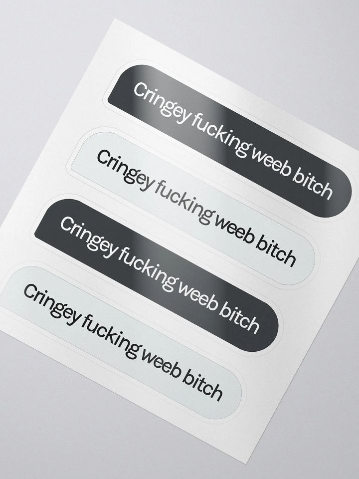 Weeb B!tch Stickers product image (2)