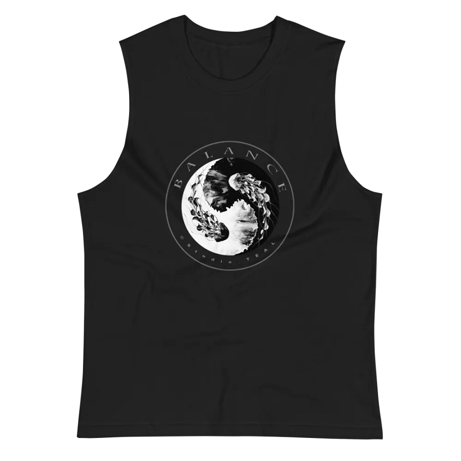Yin-Yang Jellyfish Harmony Muscle Tank product image (5)