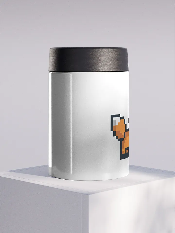 Pixel Fox Stainless Steel Koozie product image (1)