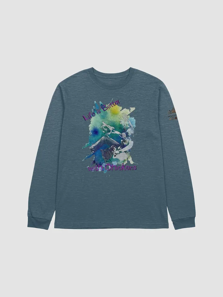 Life is Better With Chickens - Unisex Long Sleeve T-Shirt product image (29)