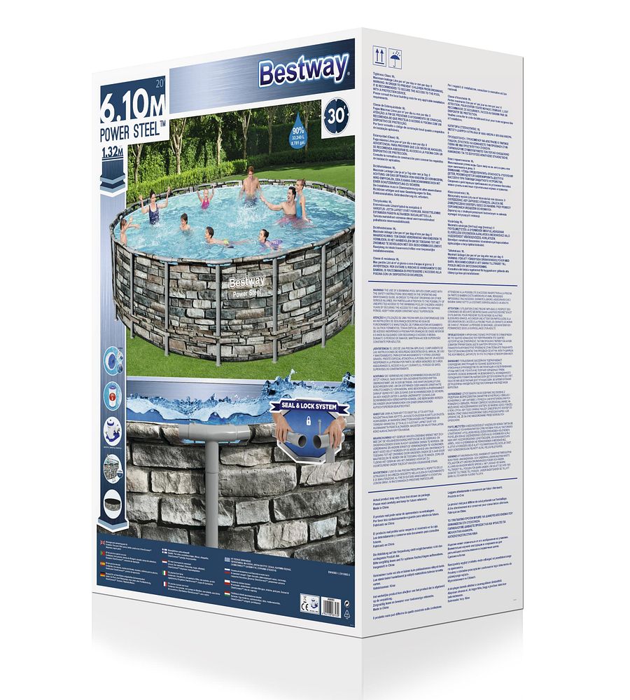 56883 Bestway® Power Steel™ Round Above Ground Pool Set (20 ft x 4.3 ft) product image (11)