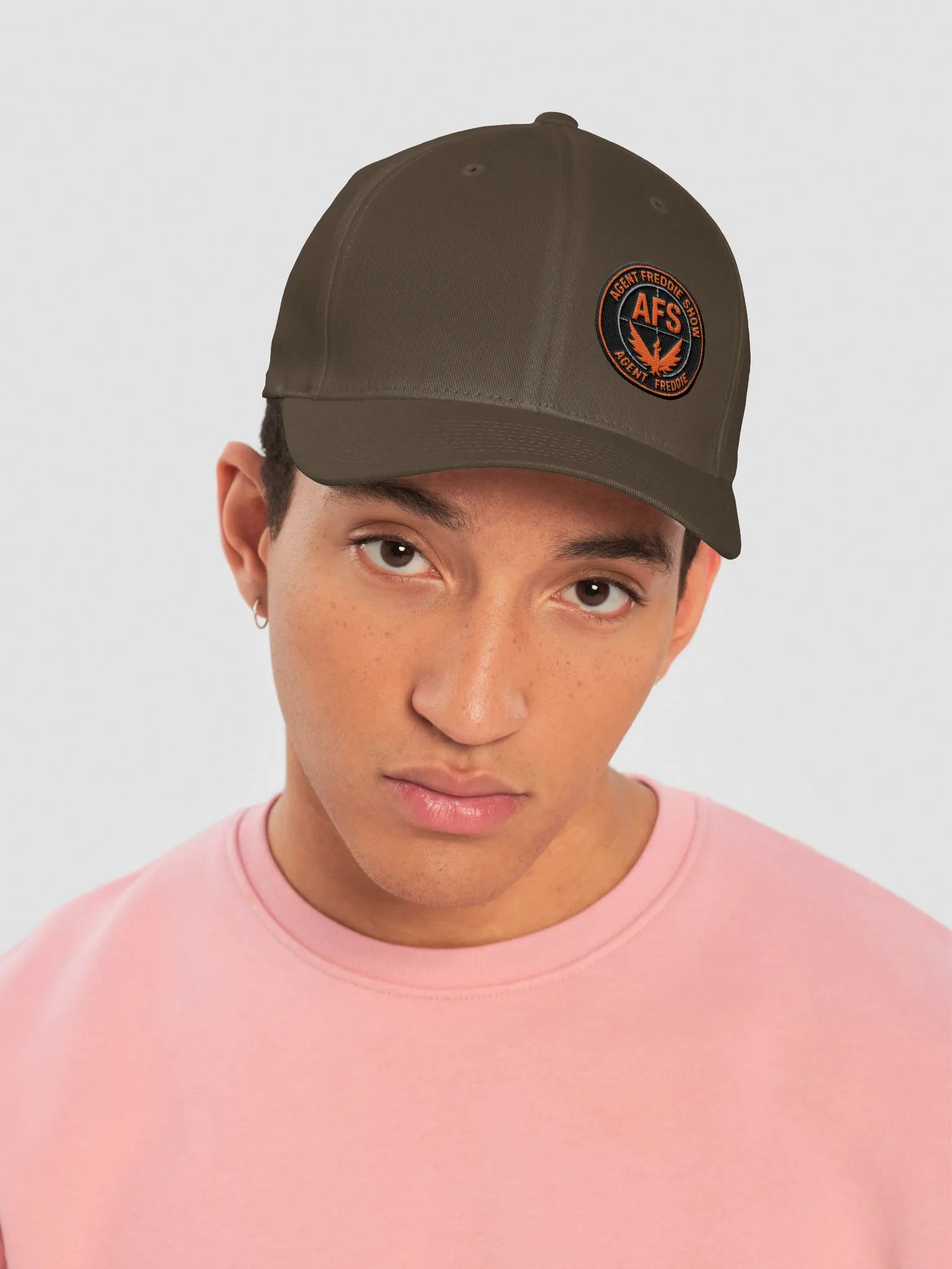 Agent Freddie Show logo - Flexfit hat product image (3)