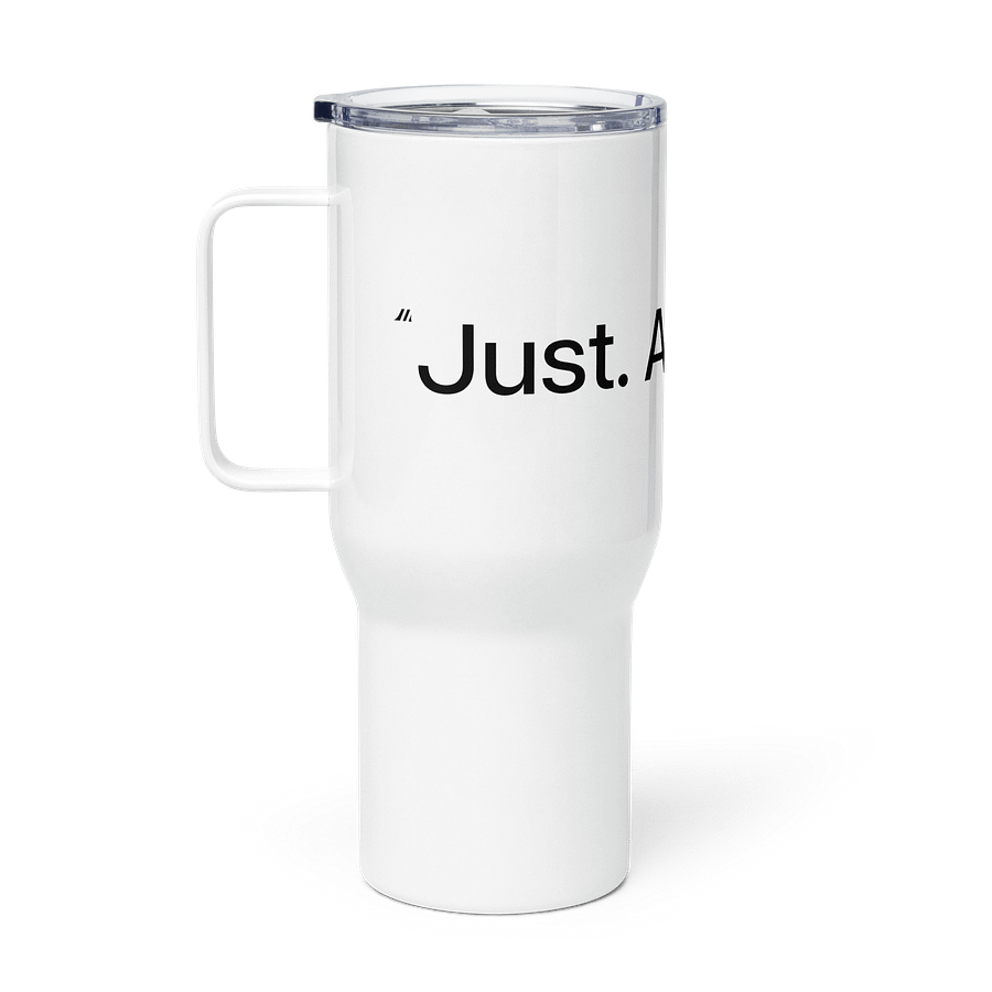 Maxiom Travel Mug with Handle – Just. Ask. Max. product image (1)