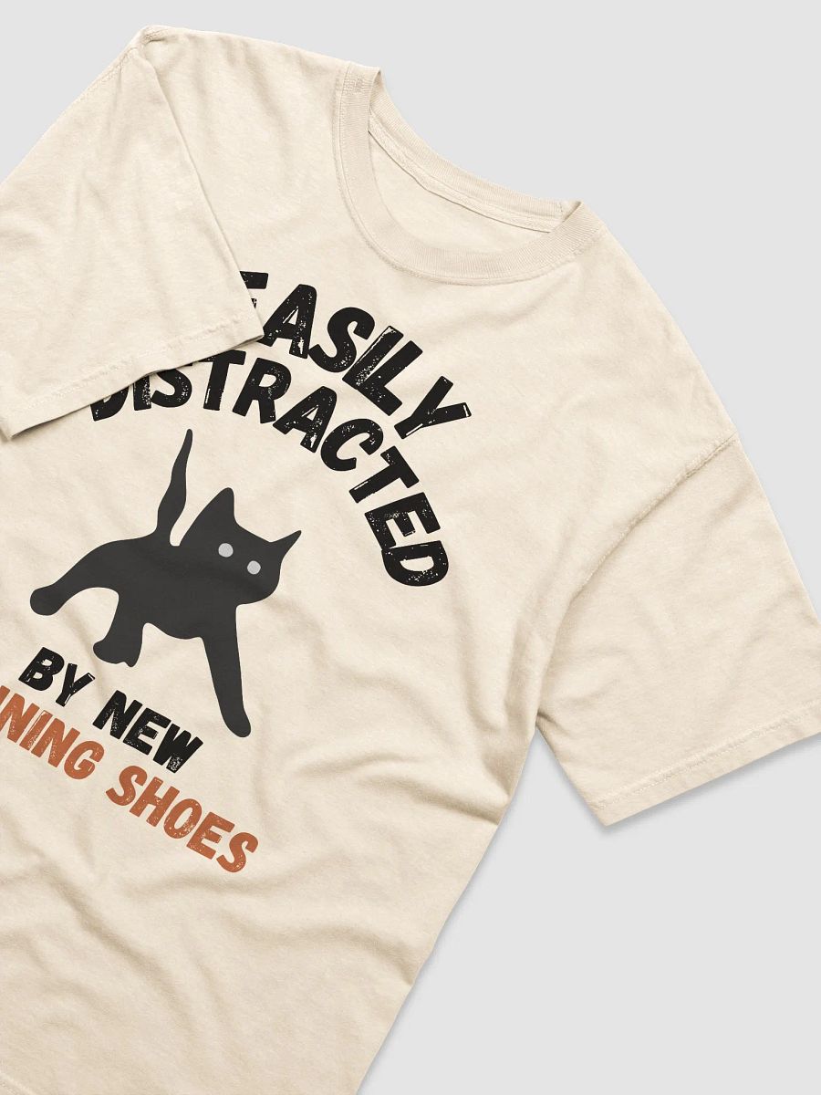 Bolt Cat Running Shoes Silhouette T-Shirt product image (7)