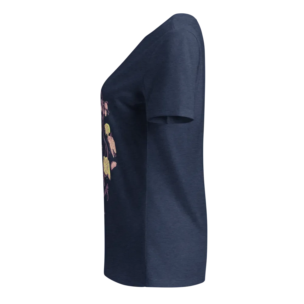 Food is My Love Language (B+C Women's V-Neck) product image (8)