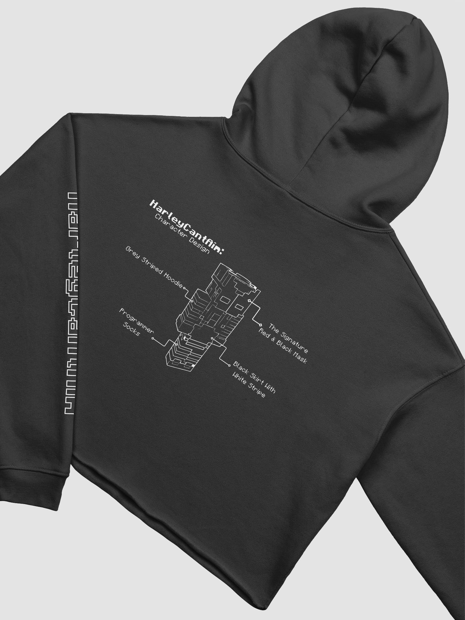 Blueprint Crop Hoodie product image (4)