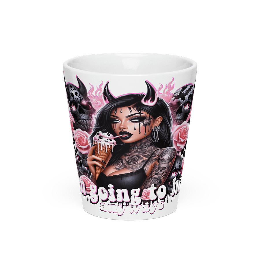 Horns & Roses Latte Mug product image (3)