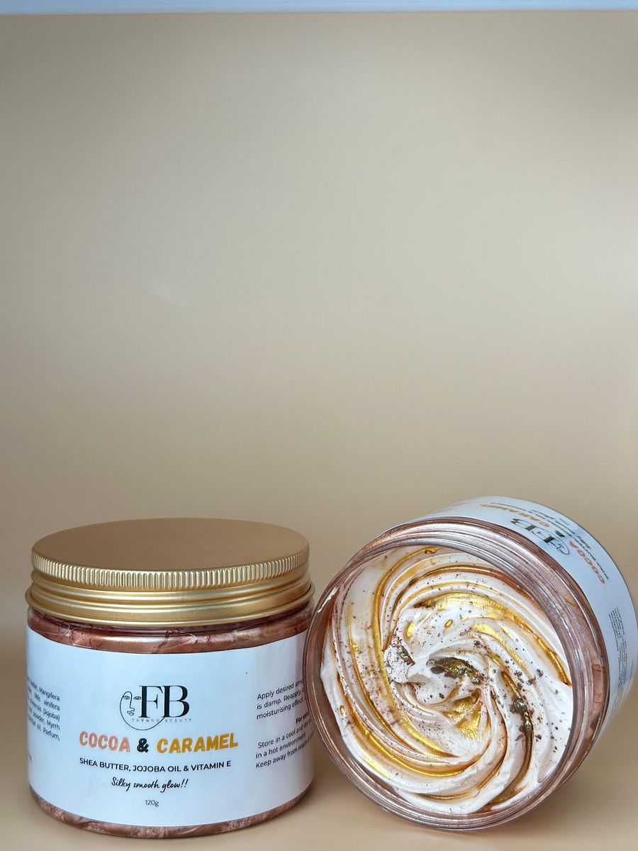 Cocoa & Caramel Whipped Body Butter product image (1)