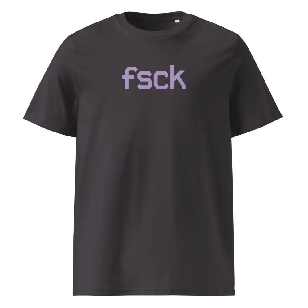 For fsck's sake (Dracula) - Organic Cotton Tee product image (1)