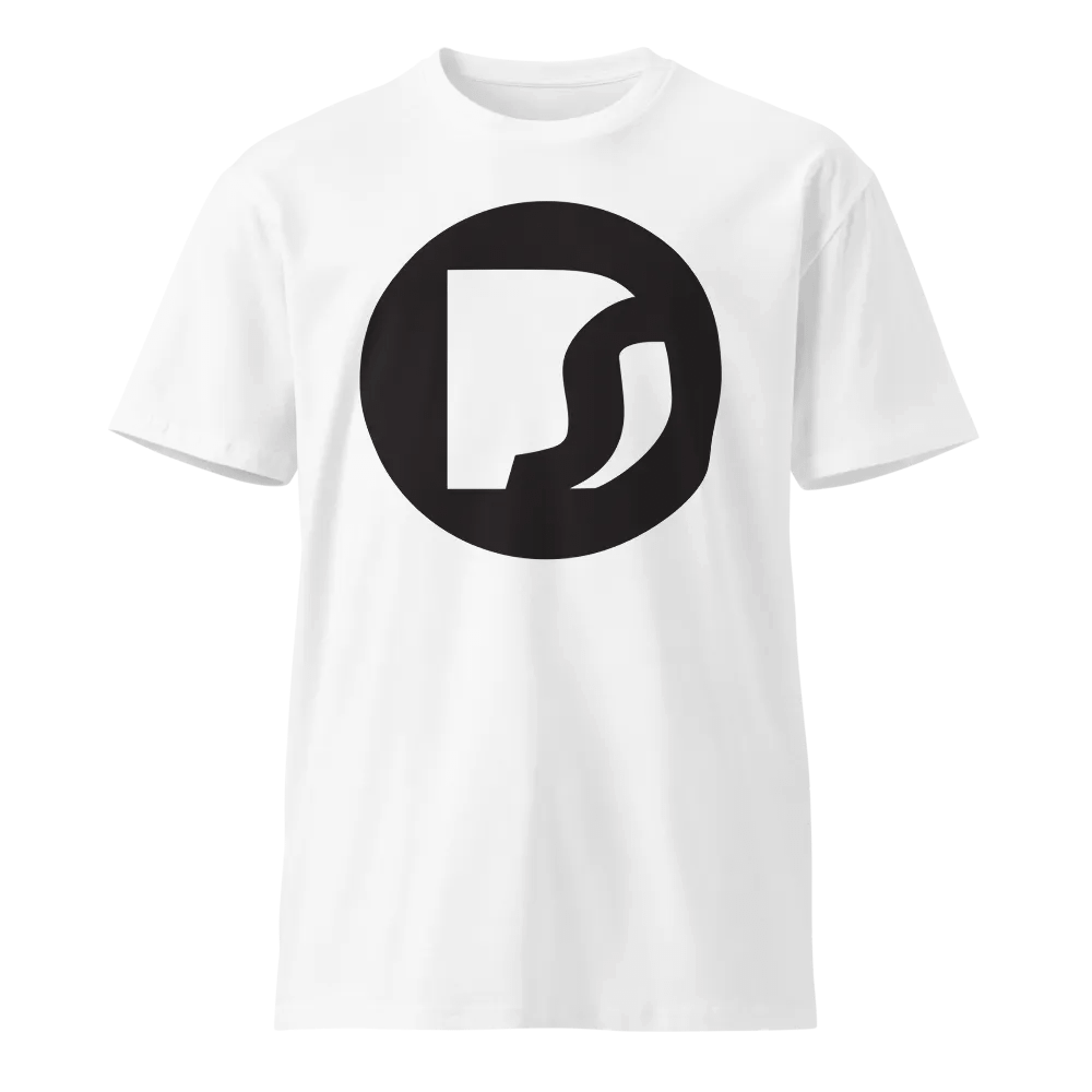 DS OG Logo Tee Black/White product image (1)