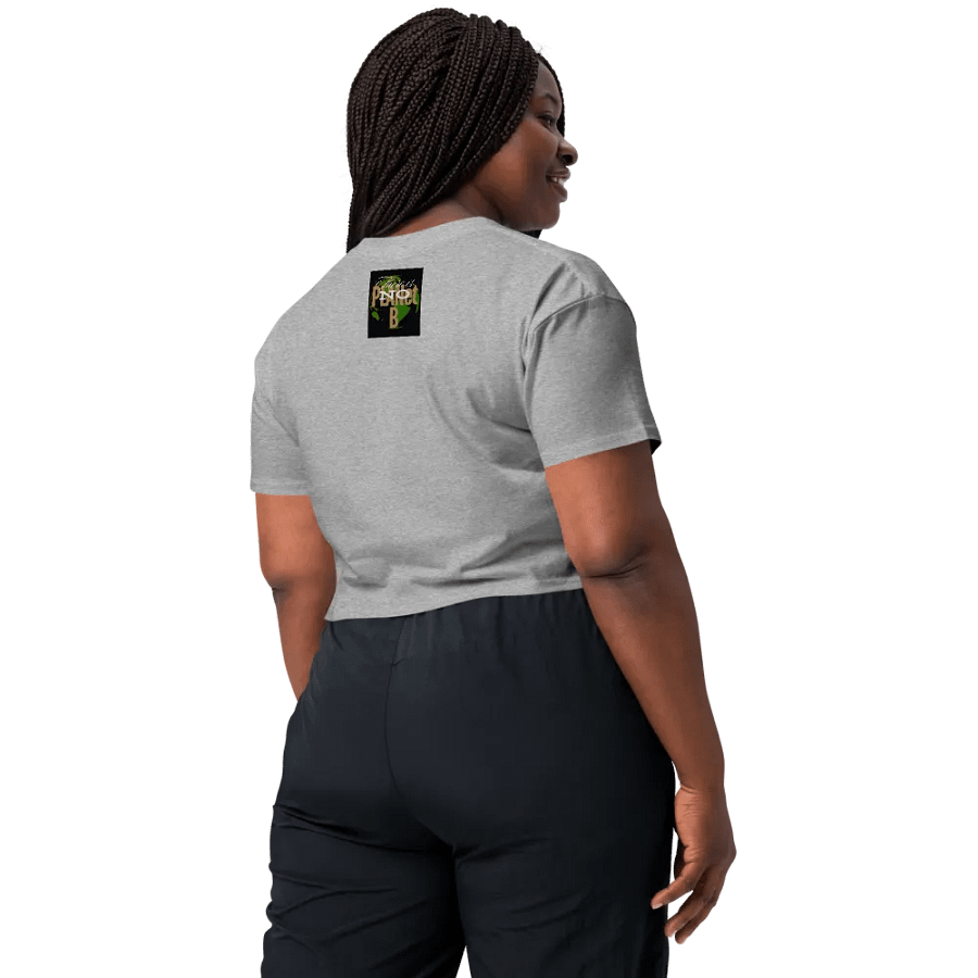 "There is no PLANet B" Crop Top - Eco-Chic Back to School Outfit! 🌍💚 product image (9)