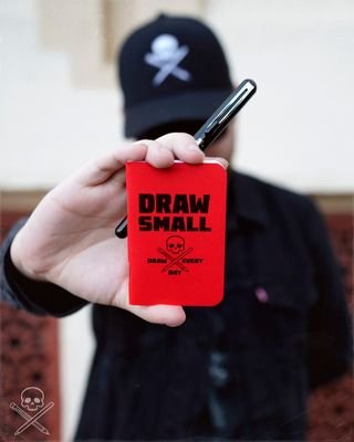 DRAW SMALL EDC Mini Sketchbook product image (1)