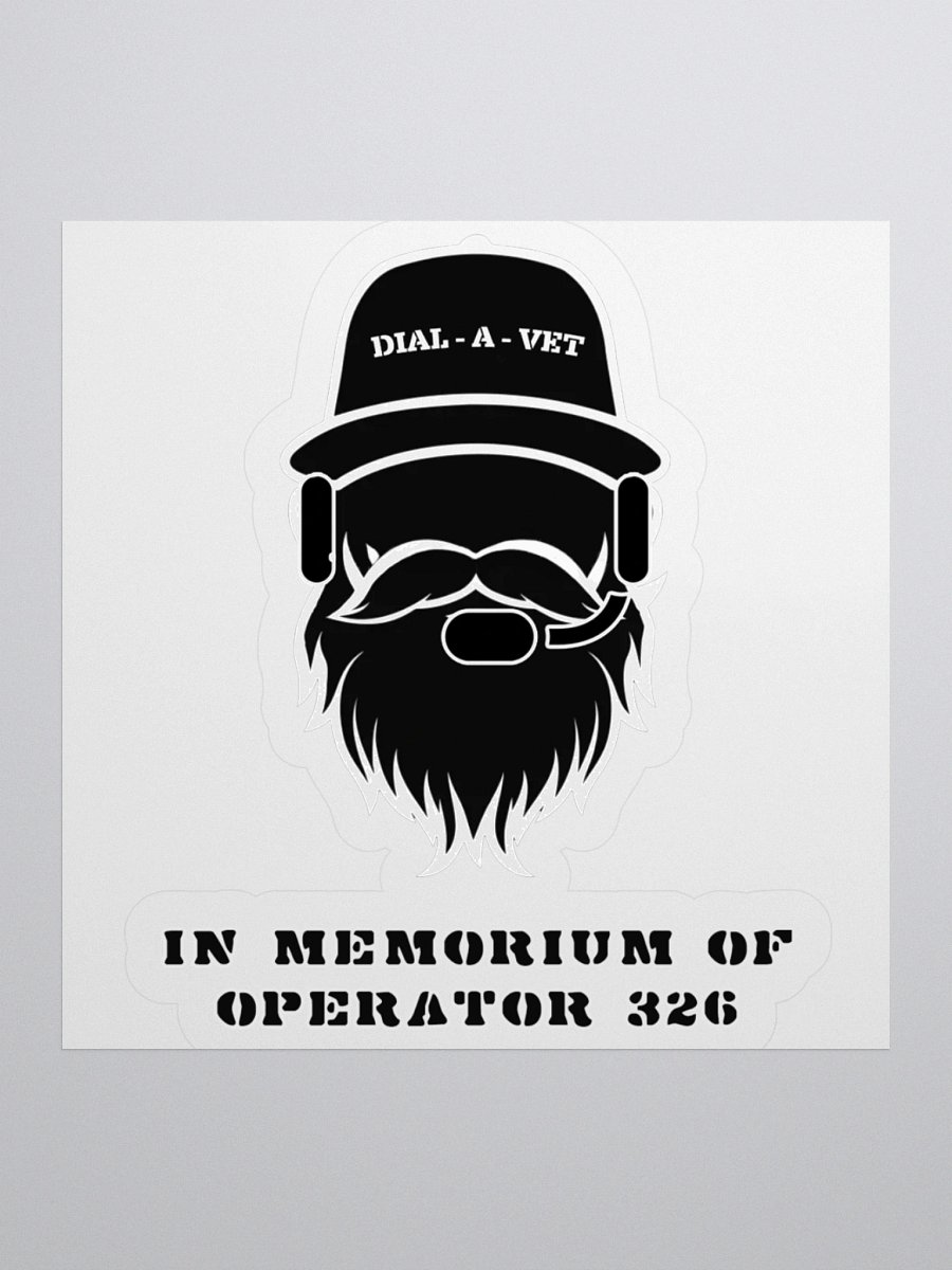 Dial - A - Vet Operator 326 Sticker product image (1)