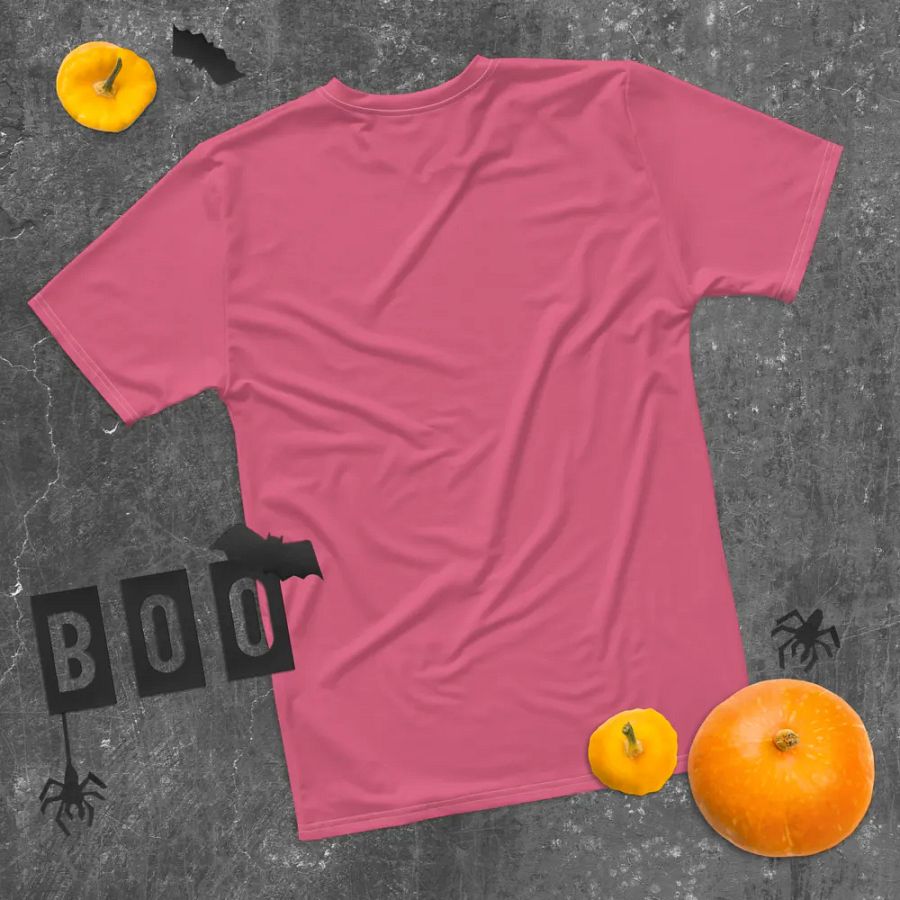 Plain Rosy Pink True Summer Men's Crewneck Polyester Heavyweight Premium T-Shirt by Treasure Pie product image (11)