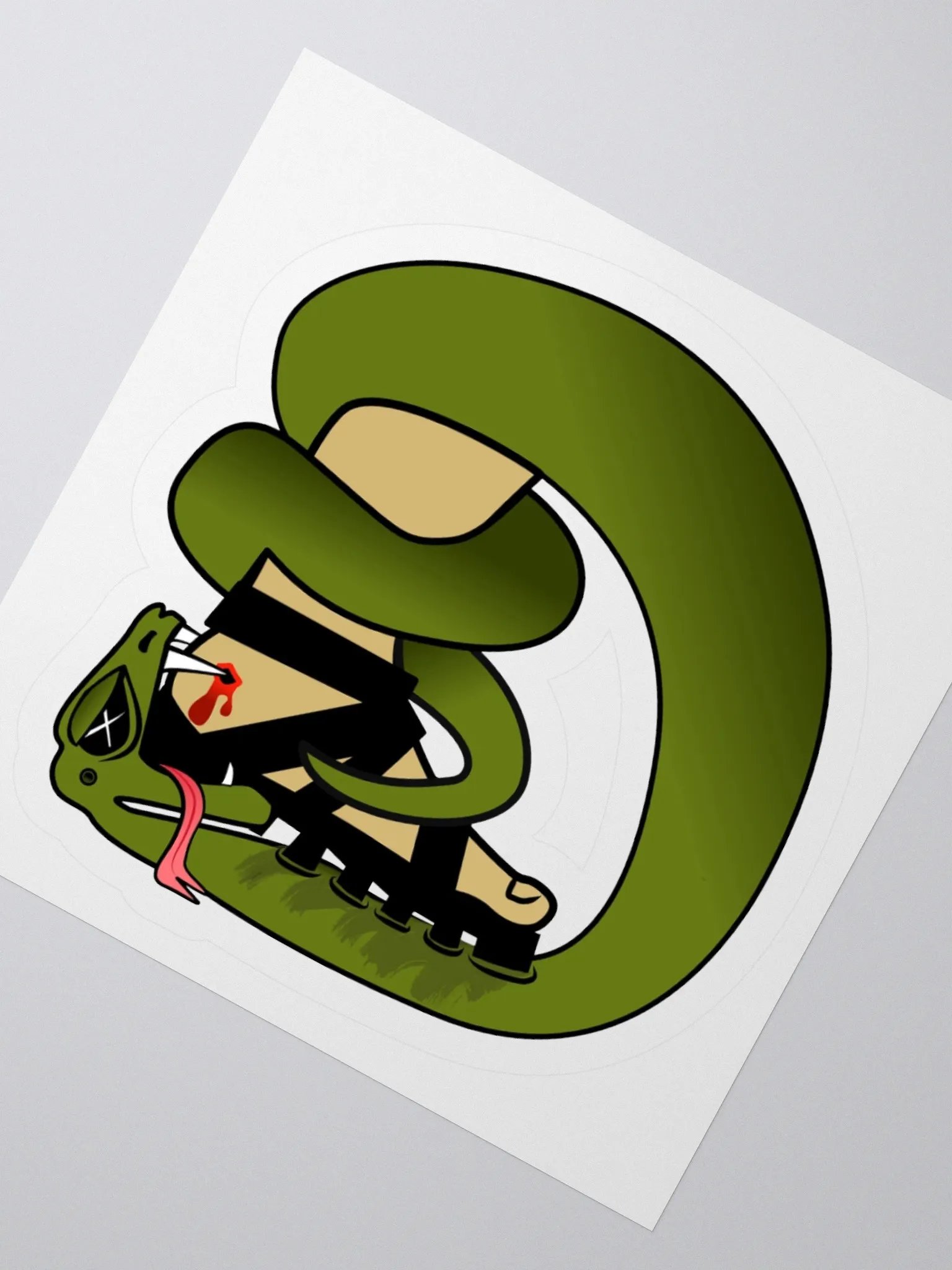SNAKE BITE sticker product image (1)