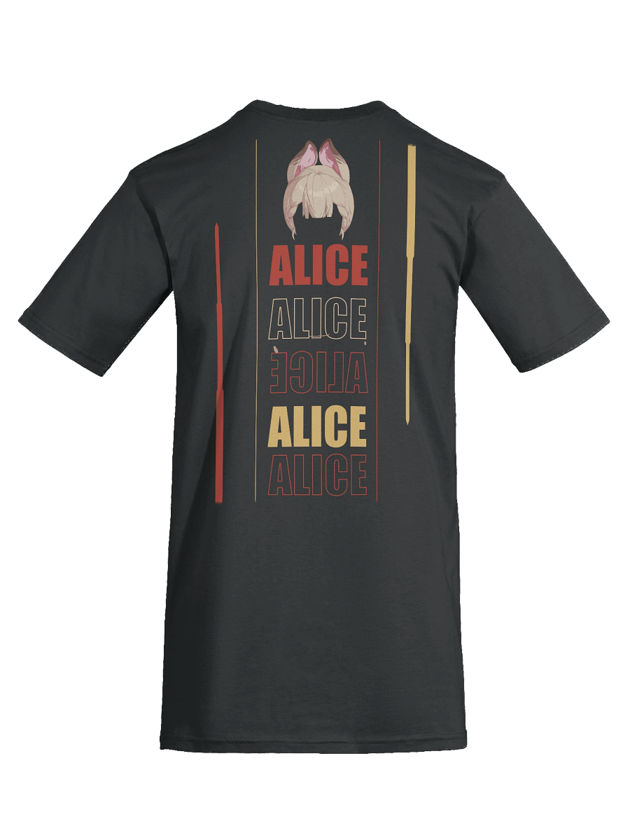 Alice Premium Heavyweight T-Shirt Front and Back print Zenless Zone Zero product image (60)