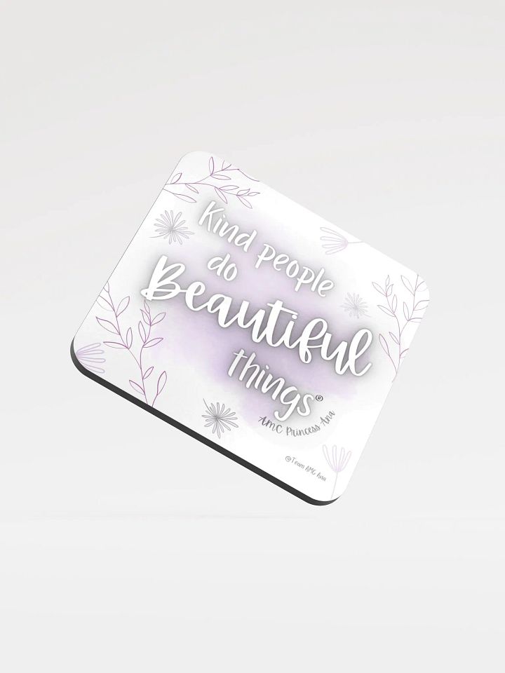 KPDBT - White/Lavender Coaster product image (1)