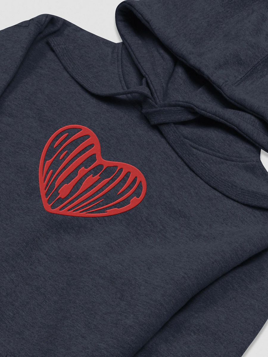 Palestine Heart Embroidered Hoodie product image (2)