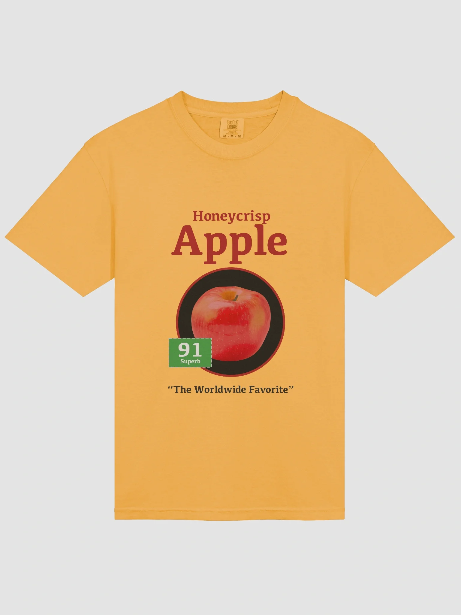 APPLE RANKINGS: HONEYCRISP APPLE T-SHIRT (Regular Fit) product image (33)