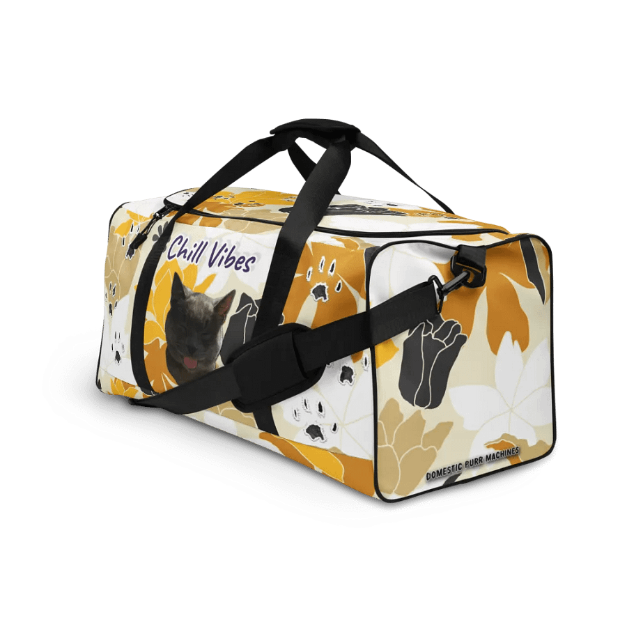 Smokey Duffel Bag (Yellow Floral) product image (10)