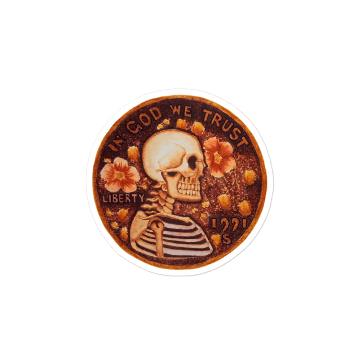 PRETTY PENNY die-cut magnet product image (2)