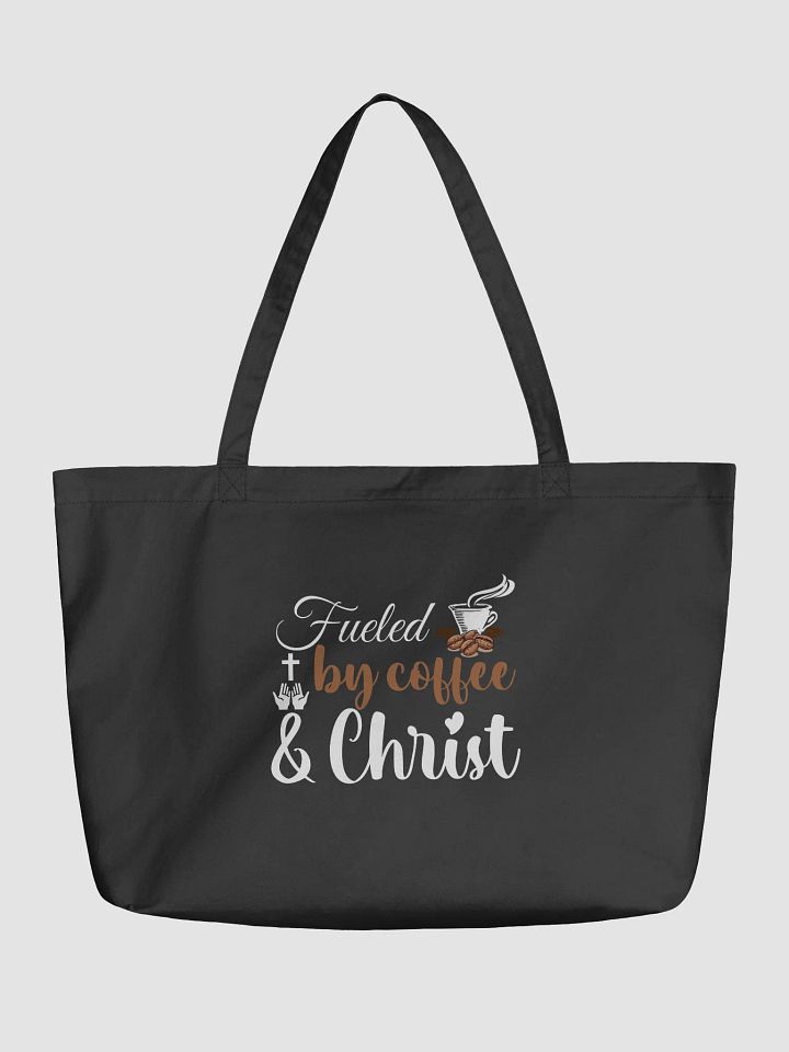Fueled By Coffee and Chris, Eco Tote Bag. product image (2)