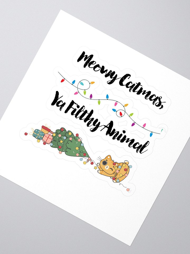 MEOWY CATMAS STICKERS product image (2)